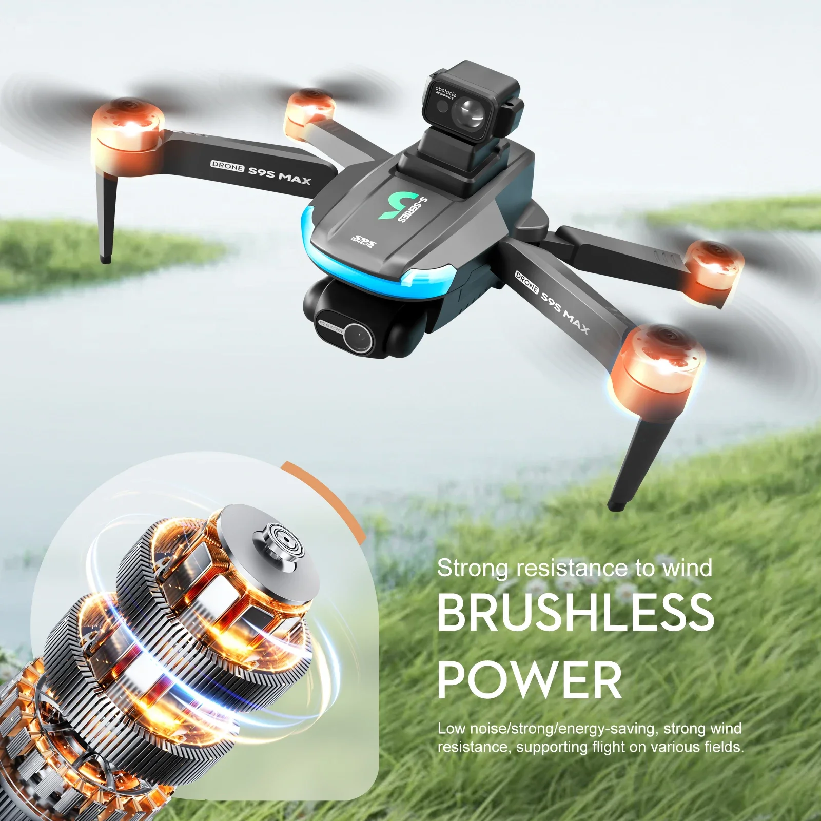 NOWOŚĆ S9S MAX MINI Drone 4K 2 – Drone Battery Case recenzja i cena