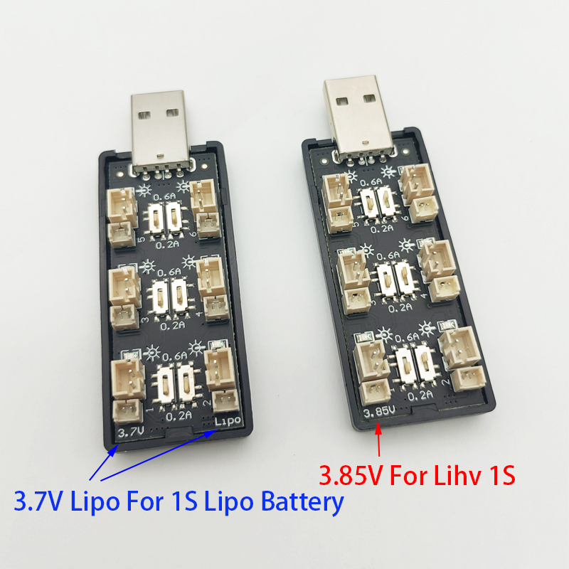 6CH USB 1S LiPo/LiHv 3.7V/4.2V – Drone Battery Connector recenzja i cena