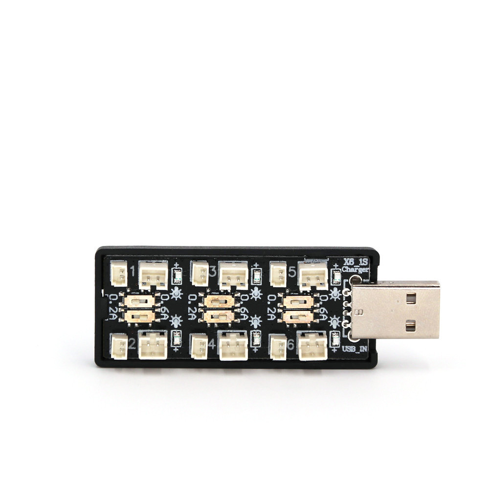 6CH USB 1S LiPo/LiHv 3.7V/4.2V – Drone Battery Connector recenzja i cena