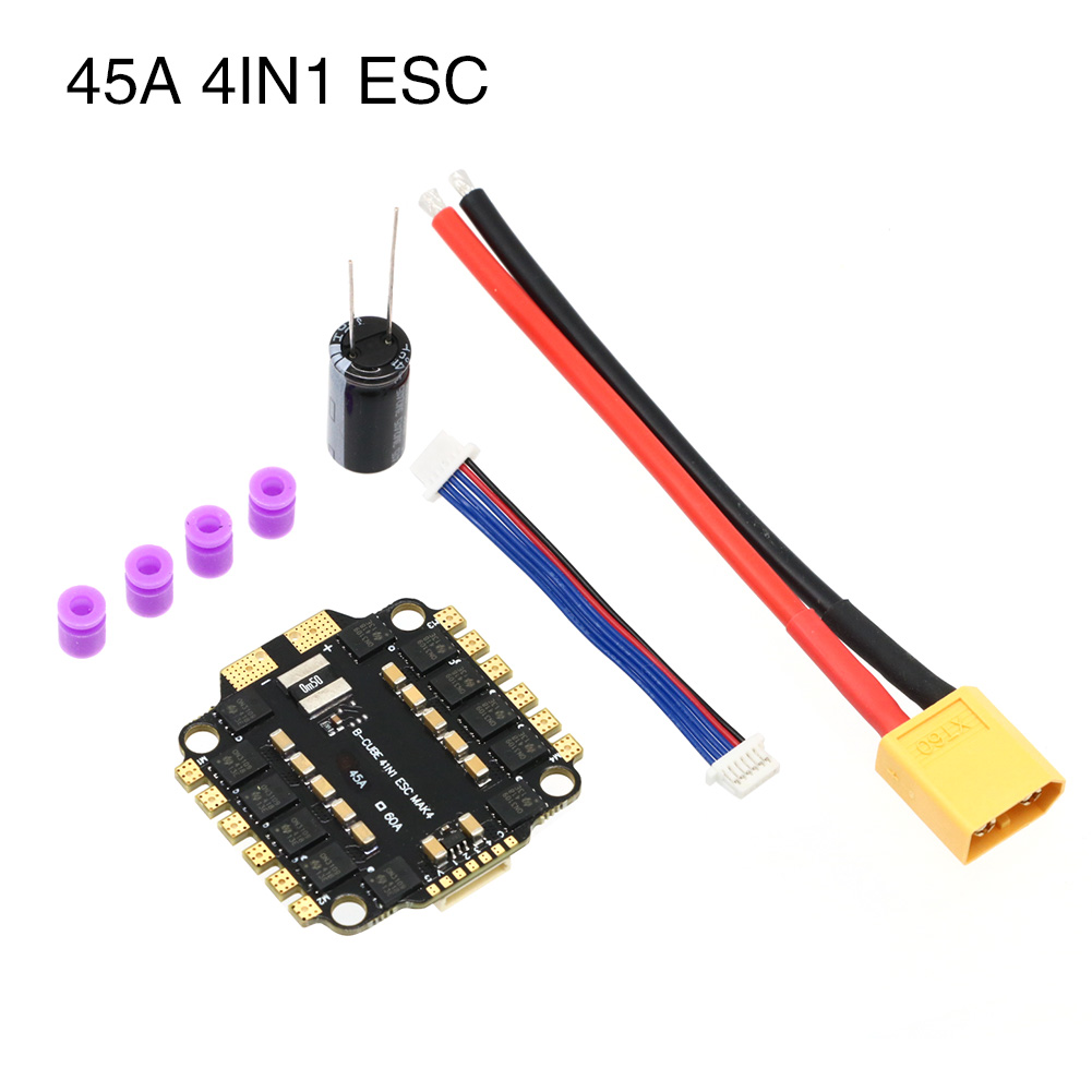 UAngel 4IN1 45A 60A ESC BLHELI – Drone Battery 6S recenzja i cena