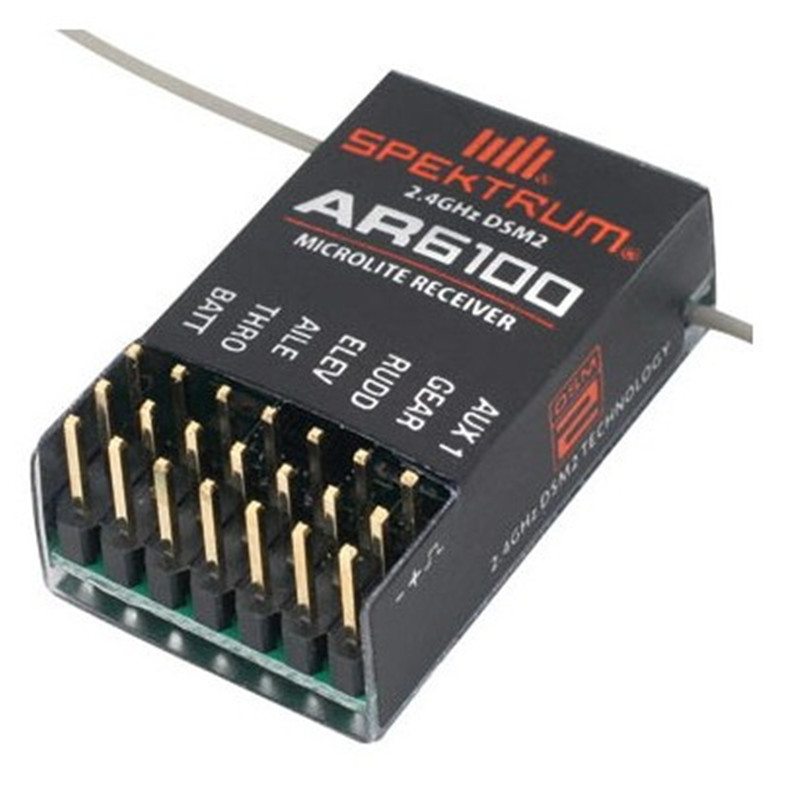 Odbiornik AR6100 DSM2 6CH 2.4G – Drone Battery Plate recenzja i cena