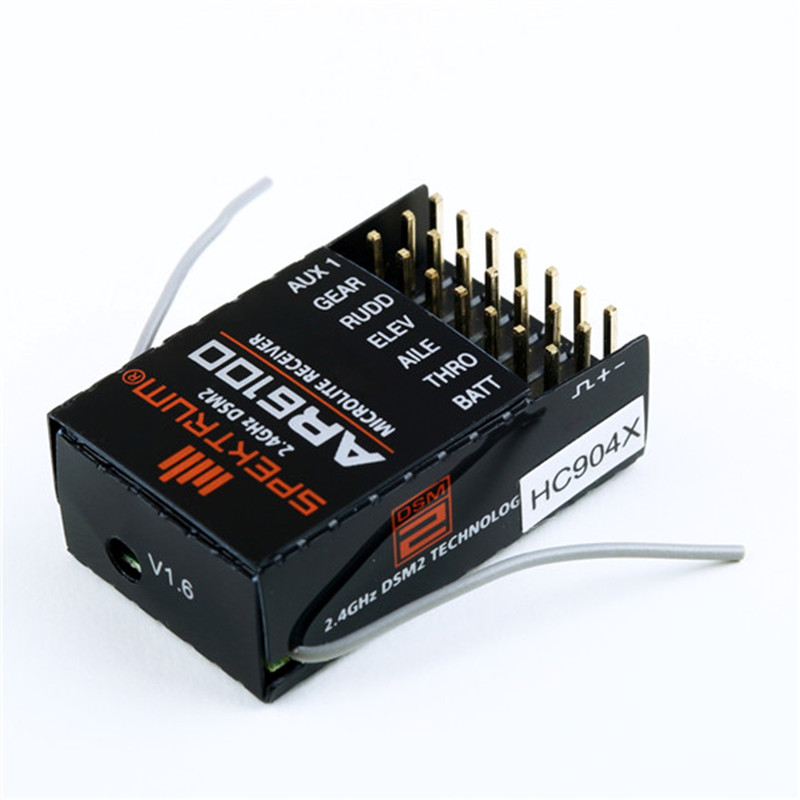 Odbiornik AR6100 DSM2 6CH 2.4G – Drone Battery Plate recenzja i cena