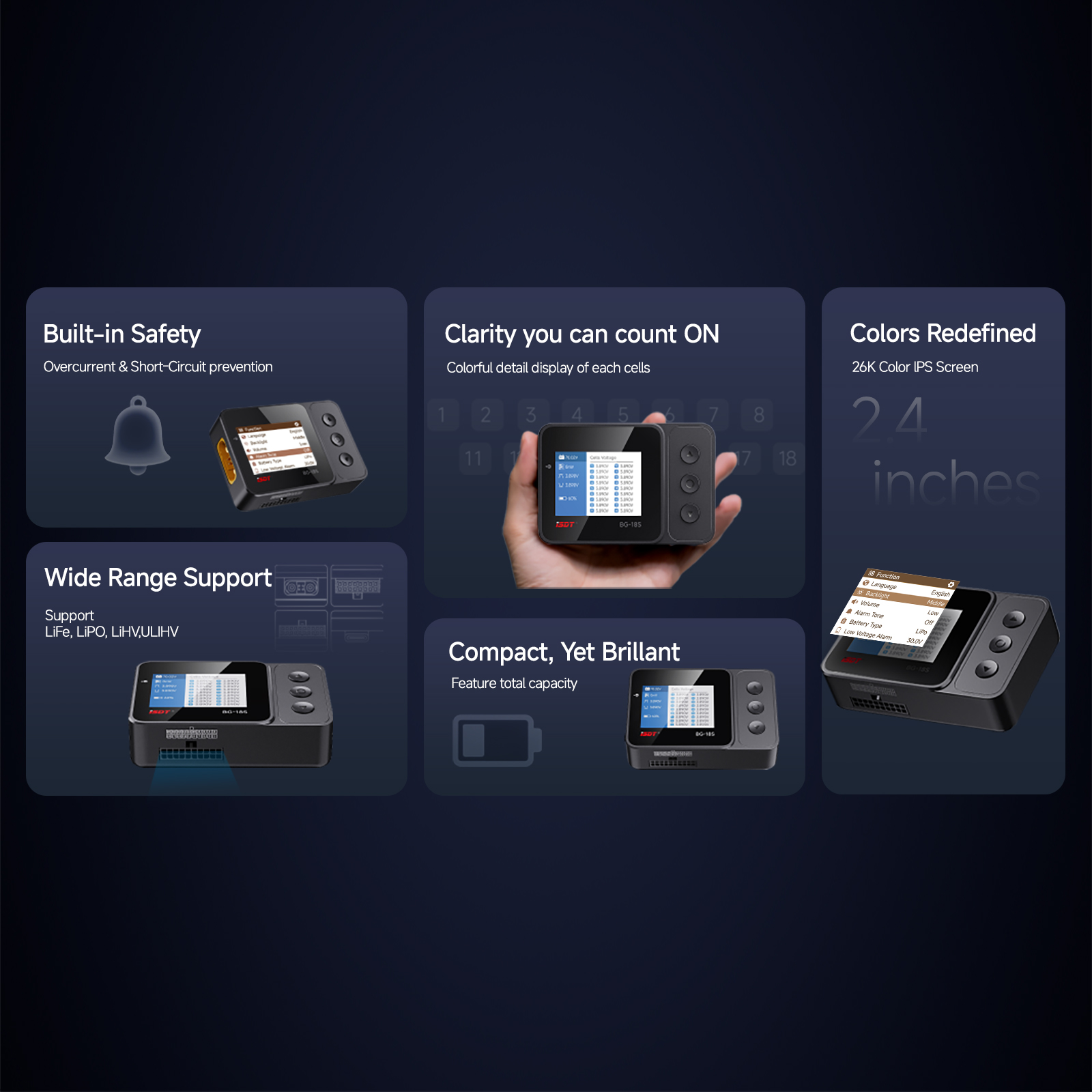 ISDT BG-18S Inteligentny Teste – Drone Battery Voltage Checker recenzja i cena