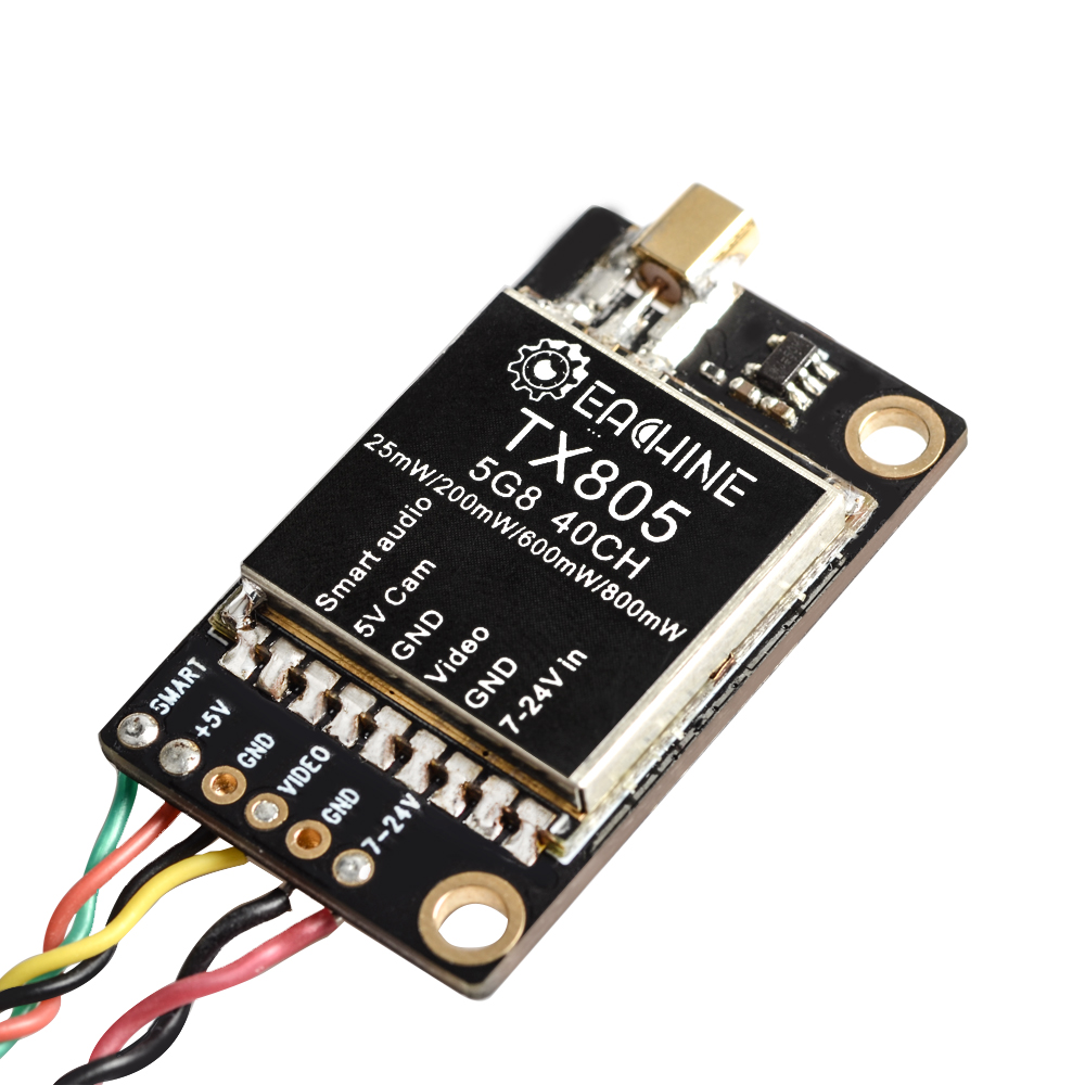 Eachine TX805 VTX 5.8G 40CH 25 – Drone Battery Smart recenzja i cena