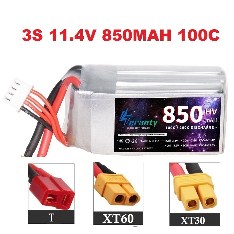 1/2/3PCS TERANTY 3S 11.4V Lipo – Drone Battery Connector recenzja i cena
